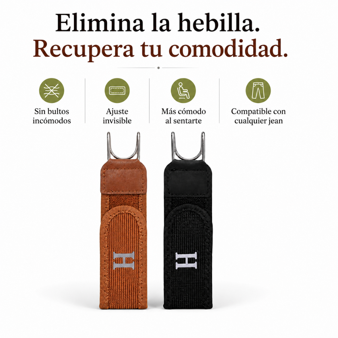Cinturón sin hebilla