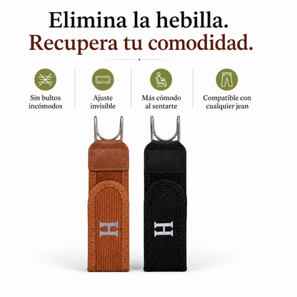 Cinturón sin hebilla